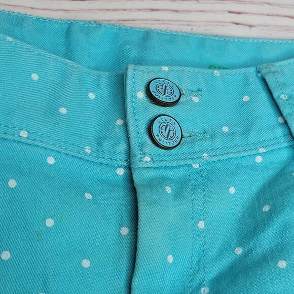 Lilly Pulitzer Blue Clifton Shorts Size 2 - Picture 2 of 8